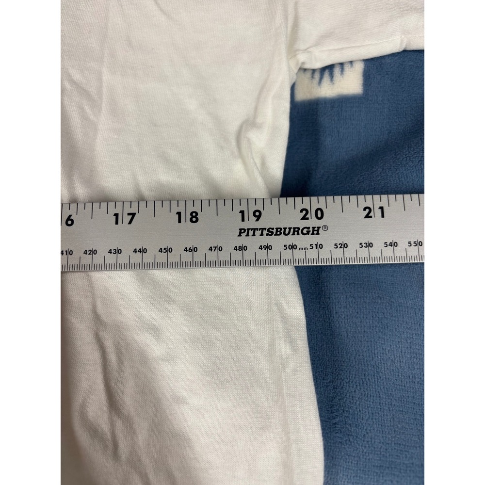 Gildan Ultra Cotton John Steinbeck No Libraries Graphic T-Shirt White Mens L - Picture 6 of 10